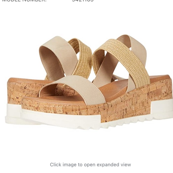 Steve Madden Kabel Wedge Sandals - Picture 1 of 8